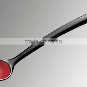 High Quality Plastic Japanese Style Colored Dessert Spoon thumbnail-1
