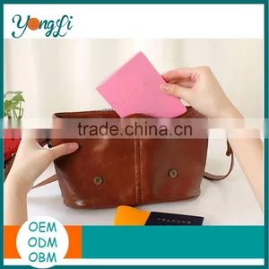 Cheap Custom Fashion Portable Rubber Business Passport Holder thumbnail-2