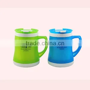 480ml Colorful Plastic Mug With Handle thumbnail-1
