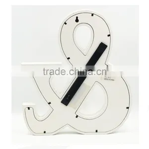 Lovely Painted Letters & Shape White Wooden LED Lighted Crafts thumbnail-4