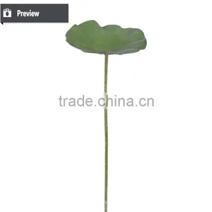 Artificial PU Green Lotus Leaf for Floral Arrangement and Garden Decoration thumbnail-5