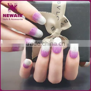 New Air High Quality Geometric Nail Polish Stickers Waterproof Nail Wraps Long Lasting Nail Strips thumbnail-2