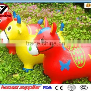 Big Jumping Horse Inflatable Toys PVC Animal thumbnail-2