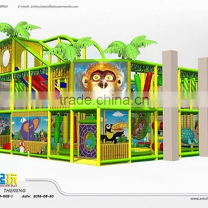 Jungle Themed Indoor Playground With Ce Certificate thumbnail-2
