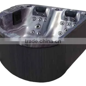 Acrylic Material and Combo Massage (Air & Whirlpool) Massage Type 2 Person Hot Tubs thumbnail-4