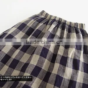 Cotton Mix Linen Fabric Harem Pants Wholesale Boutique Children Clothing Trouser thumbnail-4
