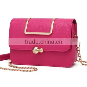 Zm50088b New Style pu Leather Women Handbag Simple Europe Lady Shoulder Bag thumbnail-1