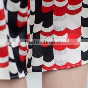 Ladies's Summer Fashion Chiffon Printed Dress in Casual Dress Slim Fit Sleeveless Long Dress Casual Skirt thumbnail-6