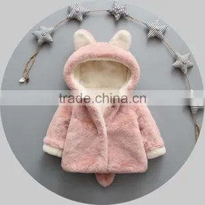 2016 Wholesale Children Boutique Clothing Kids Winter Coat for Girls thumbnail-1