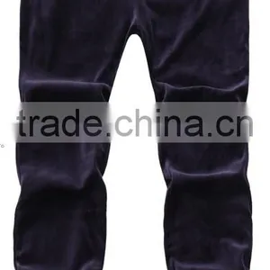 Hot Sale Custom Design Cheap Mens Velvet Sports Track Suit thumbnail-3