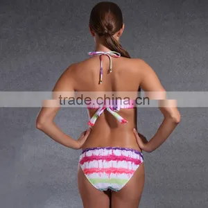 Tri't Forward Woman Swimwear Fashion Bikini Sexy Ladies Lace Up Swimwear and Beachwear thumbnail-5