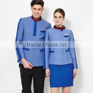 Airhostess Hotel Waitress Staff Uniforms Hotel Manager Uinform for Waitress thumbnail-2