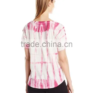 Women's Fashion Good Looking Short Sleeve Wholesale Tie Dye T-Shirt thumbnail-6