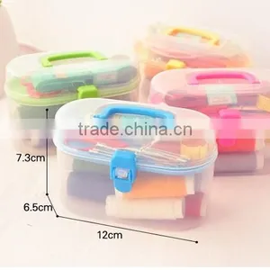 Wholesale Sewing Thread Box Set Household Sewing Combination Portable Sewing Kit Needle Thread Box thumbnail-1