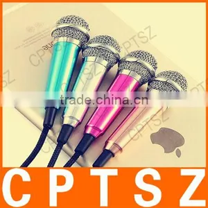 Factory Oem Good Quality Mobile Phone Microphone , Wired Mobile Phone Microphone for Mobile Phone Sing Song thumbnail-1