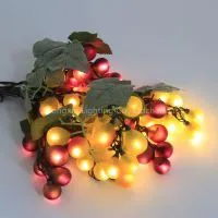 SOLAR STRING LIGHT-Solar 64 Umbrella Grape Lights thumbnail-1