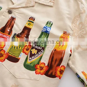 Fashion Custom Aloha Shirt Hawaiian Print Shirts for Men thumbnail-2