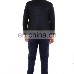 New Fashion 2 Button Plain Mens Suit (3 Pieces) thumbnail-3
