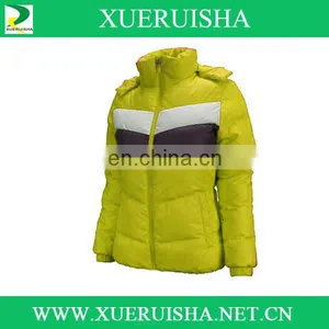 White Soft Down Jacket for Woman to Keep Warm From Cold thumbnail-4