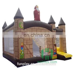 HI Cheap Factory Wholesale Jumping Castles Price Inflatable Bouncy Castle Wholesale Castle for Kid With Good Quailty for Sale thumbnail-3