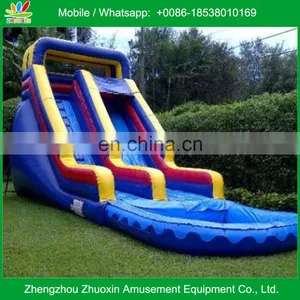 Summer Water Playing Sunny Inflatable Water Slide thumbnail-1