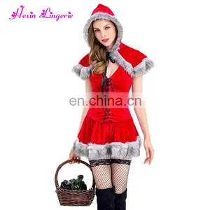 Big Discount Cosplay Holiday Hot Christmas Dress Santa Suit thumbnail-3