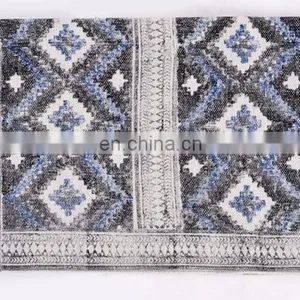 Indian Rug Dari Rugs Woven Mat Cotton Floor Runner Yoga Mat 3x5 Ft Bohemian Carpet thumbnail-3