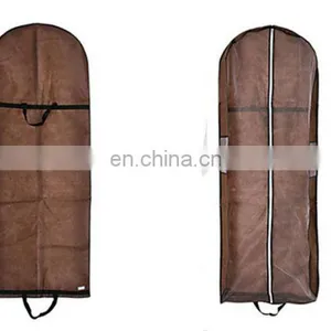 Customized Logo Non Woven Wedding Dress Garment Bag Wholesale thumbnail-1