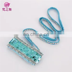 Sequins Beaded Performance Women Belly Dance Decoration Arm Chain Accessory P-9066# thumbnail-3
