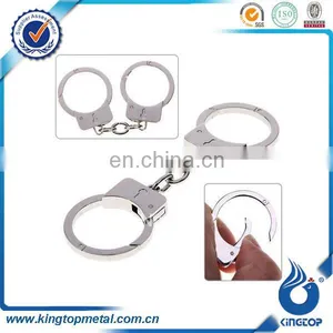 Custom Handcuff Shaped Keychain thumbnail-1