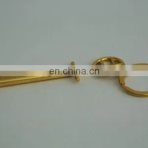 Hot Selling Metal Bottle Opener Key Chain With Swivel Carabiner thumbnail-1