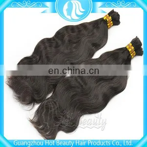 Water Curl Human Hair Bulk Can do Style by Yourself thumbnail-1