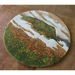 Beautiful Chinese Paintings Tapestry Wall Hanging Rugs For Living Room Decoration thumbnail-3