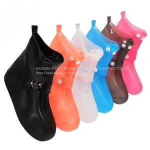 New Fashion Rain Shoe Covers, Waterproof Colourful Shoe Cover, Convenient Rain Shoe Cover, High Quality Rain Boot Covers thumbnail-1