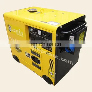 LONFA TAIZHOU 6.5KVA 5KW Kipor Silent Diesel Power Generator With ATS thumbnail-3