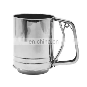 Professional Kitchen Baking Tools Stainless Steel Flour Sifter thumbnail-1