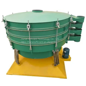 Large Capacity Muscovite Mica Powder Metal Powder 2000mm Tumbler Vibrating Screen For Emery Powder Grading thumbnail-2