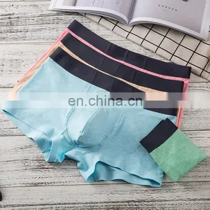 Soft Touch Symphony Cotton Youth Shorts Solid Color Boxer Men's Underwear thumbnail-4