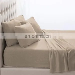 OLIVEHOME Super Soft Fleece Sheet Set Extra Plush Polar Fleece Bed Sheets Teddy Fleece Fitted Sheet thumbnail-4