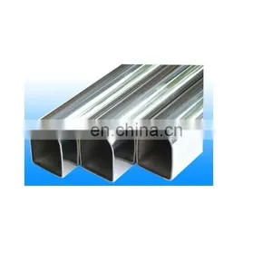 Factory Direct Price! D Shape Hollow Section Steel Tube/Half Elliptical Round Steel Tube thumbnail-1