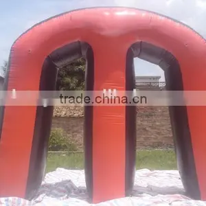 New Design High Quality M Shape Inflatable Paintball Air Bunker for Game thumbnail-1
