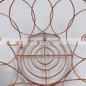 Home Desktop Iron Wire Metal Basket Vegetable Onion Bathroom Kitchen Pantry Fruit Basket Storage thumbnail-4