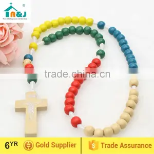 A&J Missionary Wooden Round Rosary thumbnail-1