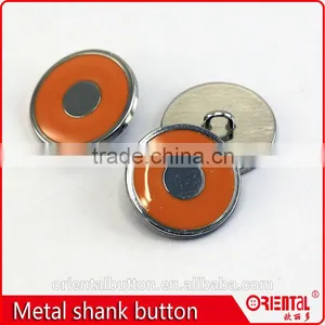 Customizable Enamel Plating Metal Shank Suits Button thumbnail-4