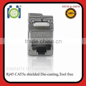 Shielded Computer Keystone Jack German Type thumbnail-4