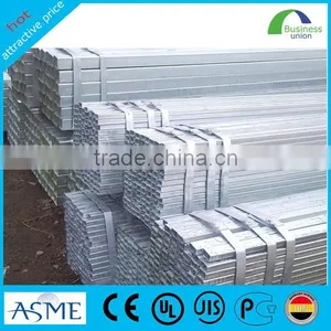 BS1387 Pre Galvanized Square Steel Tube Factory thumbnail-2