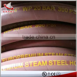 High Pressure Delivering Water Rubber Hose Steam 3/8 thumbnail-4