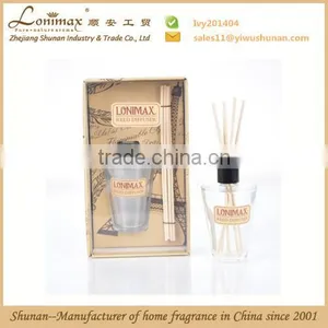 Aroma Reed Diffuser/ 60ml Reed Diffuser With Rattan Sticks/ Good Quality Package thumbnail-1