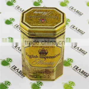 Tin Can Metal Tea Tin Box Iron Printing Case thumbnail-2