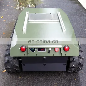 Small Robot Rubber Track Crawler Chassis thumbnail-2